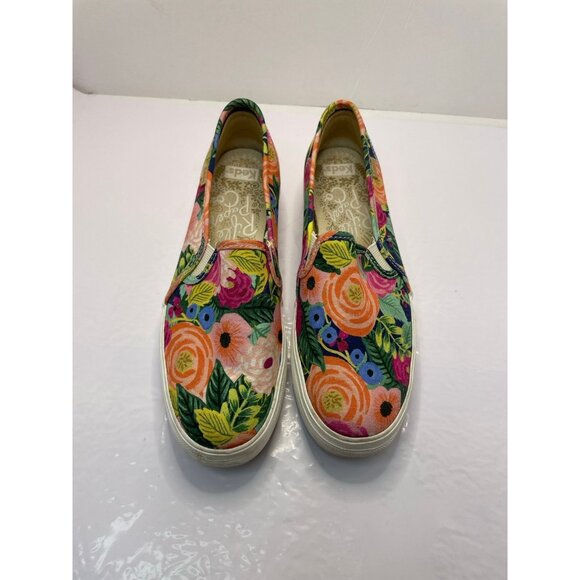 Keds Floral Multicolor Slip-On Sneakers - Picture 2 of 7